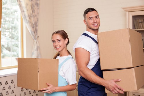 Residents using secure storage in Blackheath for home items