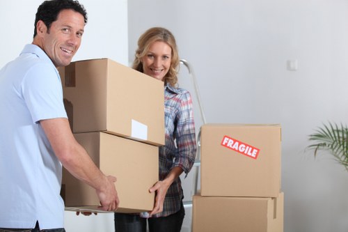 Packing and moving office equipment in Blackheath